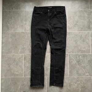 Black Denim Slim Jeans
